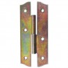 Zawias stalowy 138x60mm ocynk żółty LEWY (pl) mod. 395