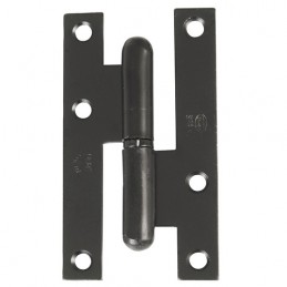 Zawias do drzwi 95x52mm stal czarny rozłączny LEWY (pl) mod. 403 EAN