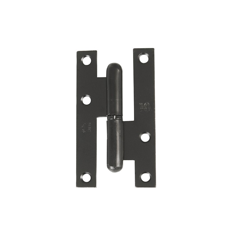 Zawias do drzwi 95x52mm stal czarny rozłączny LEWY (pl) mod. 403 EAN
