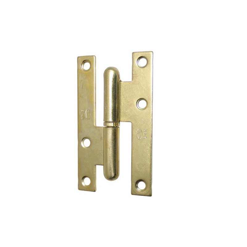 Zawias do drzwi 95x52mm stal mosiądzowany rozłączny PRAWY (pl) mod. 403