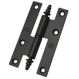 Zawias do drzwi 95x52 stal czarny rozłączny PRAWY (pl) mod. 406
