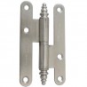 Zawias do drzwi 94x54mm stal nierdzewna INOX rozłączny LEWY (pl) mod. 408
