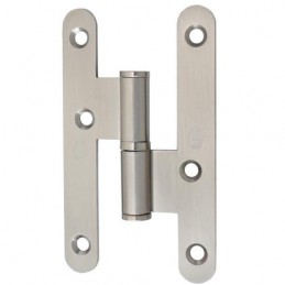Zawias do drzwi 100x57mm stal chrom mat LEWY (pl) mod. 409C
