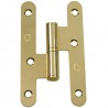 Zawias do drzwi 100x57mm stal złoty połysk PRAWY (pl) mod. 409C