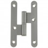 Zawias do drzwi 94x53mm stal chrom mat PRAWY (pl) mod. 409C