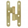 Zawias do drzwi 94x53mm stal mosiądzowany mat LEWY (pl) mod. 409C