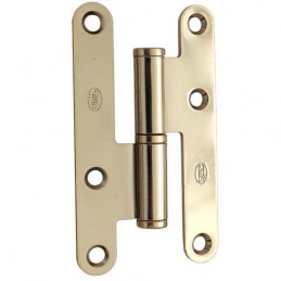 Zawias do drzwi 94x53mm stal złoty połysk PRAWY (pl) mod. 409C