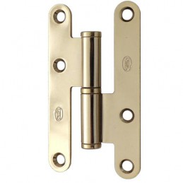 Zawias do drzwi 94x53mm stal złoty połysk LEWY (pl) mod. 409C