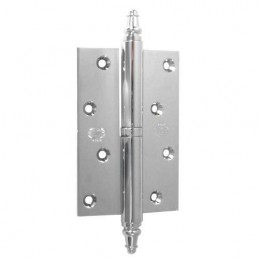 Zawias do drzwi 120x80mm mosiądz chrom połysk PRAWY (pl) mod. 415