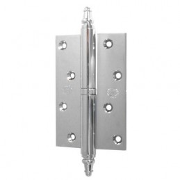 Zawias do drzwi 120x80mm mosiądz chrom połysk LEWY (pl) mod. 415