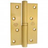 Zawias do drzwi 120x80mm mosiądz matowy PRAWY (pl) mod. 419
