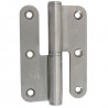 Zawias do drzwi 100x70mm stal nierdzewna INOX PRAWY (pl) mod. 421 CE