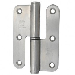 Zawias do drzwi 100x70mm stal nierdzewna INOX LEWY (pl) mod. 421