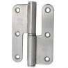 Zawias do drzwi 100x70mm stal nierdzewna INOX LEWY (pl) mod. 421 CE