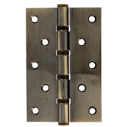 Zawias do drzwi 120x80mm stal złoto antyczne splatany mod. 5008