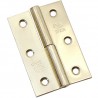 Zawias meblowy 51x36mm mosiądzowany PRAWY (pl) mod. 540 EAN