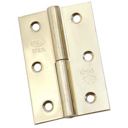 Zawias meblowy 51x36mm mosiądzowany LEWY (pl) mod. 540 EAN