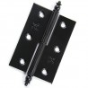 Zawias meblowy 70x43mm czarny LEWY (pl) 2szt. mod. 541 BAG
