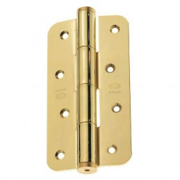 Zawias do drzwi sprężynowy 150x80mm stal mosiądzowany lakier. mod. 701