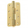 Zawias do drzwi sprężynowy 150x80mm stal mosiądzowany lakier. mod. 701