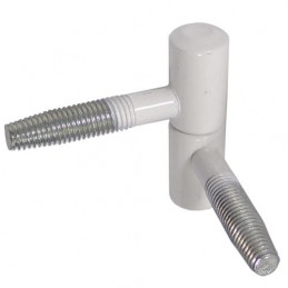 Zawias wkręcany 14x50mm biały AGB mod. 120