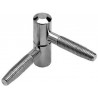 Zawias AGB 156-14/45 srebny