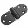 Zawias do okiennic 52+52mm czarny