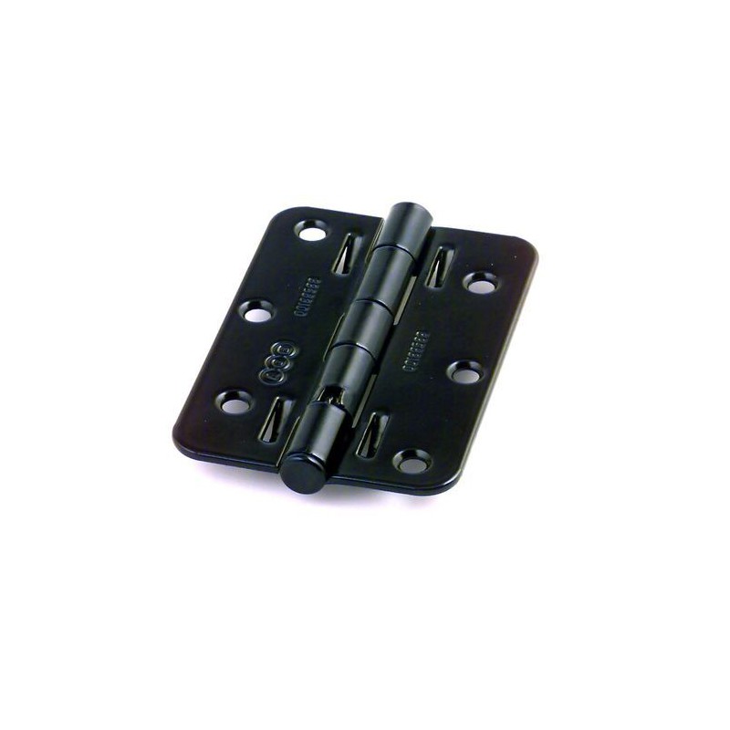 Zawias 63x90mm do składanych okiennic dystans 25mm czarny
