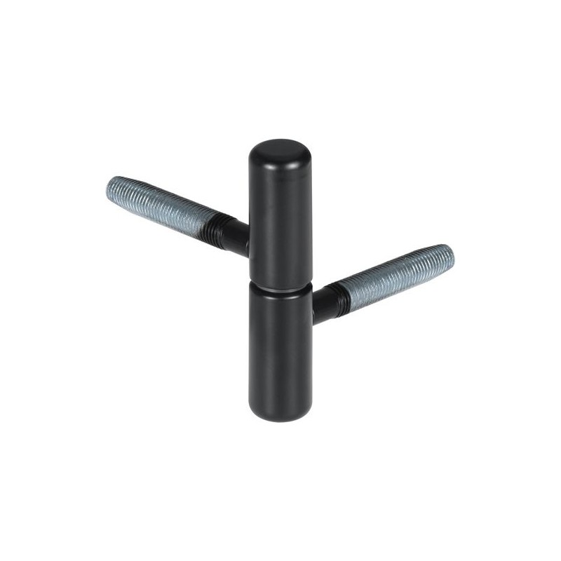Zawias wkręcany 18x80mm czarny model 179 AGB