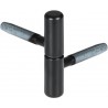 Zawias wkręcany 18x80mm czarny model 179 AGB
