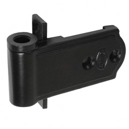 Zawias narożny do fi. 9mm 16mm czarny AMIG mod.3010