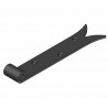 Zawias pasowy 300mm ozdobny czarny do fi.14 mod. 7020 DIS