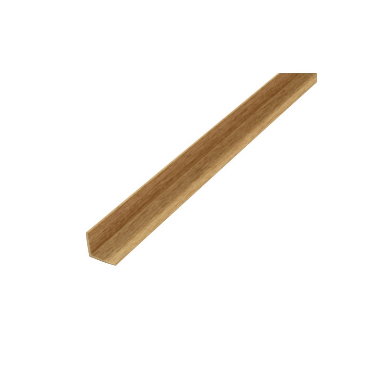 Profil kąt.20x20-2,5M ciemny orzech PCV