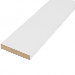 Listwa płaska 80x12-2,23M MDF/ML biała