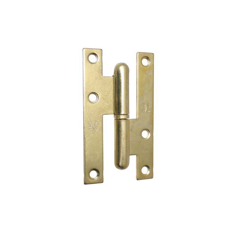 Zawias do drzwi 110x54mm stal mosiądzowany rozłączny LEWY (pl) mod. 403