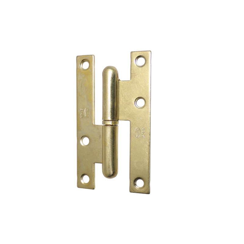 Zawias do drzwi 80x41mm stal mosiądzowany rozłączny PRAWY (pl) mod. 403