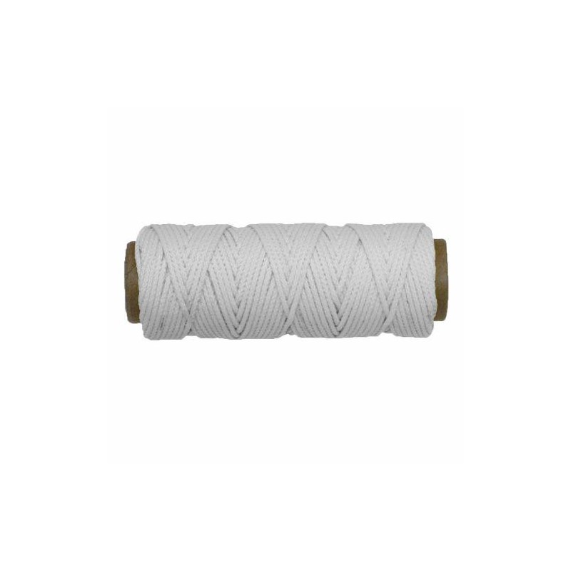 Szpagat sznurek pleciony 1,7mm 50m polipropylen biały mod.20180 DIS