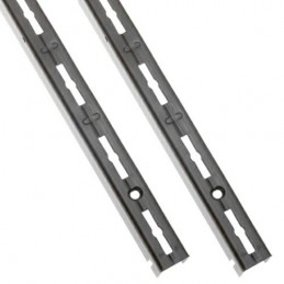 Listwa regałowa czarna 100cm mod.6000 2szt. DIS