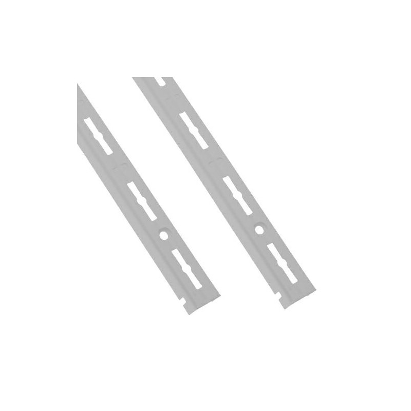 Listwa regałowa srebrna 80cm mod.6000 2szt. DIS