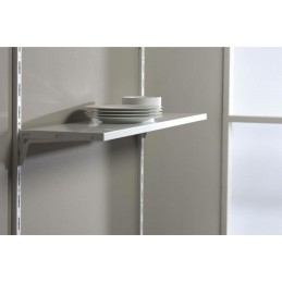 Listwa regałowa srebrna 80cm mod.6000 2szt. DIS