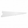 Wspornik 22cm biały mod.8100 do listwy regałowej mod.7000