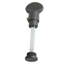 Pokrętło WC 6x6mm bez szyldu ciemny brąz mod.315