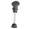 Pokrętło WC 6x6mm bez szyldu ciemny brąz mod.315