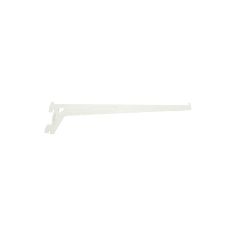 Wspornik 20cm biały mod. 8600 do listwy regałowej mod.6000