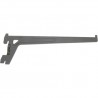 Wspornik 40cm srebrny mod.8600 do listwy regałowej mod.6000