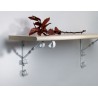 Wspornik półki stalowy  biały 280x180mm COUNTRY 28