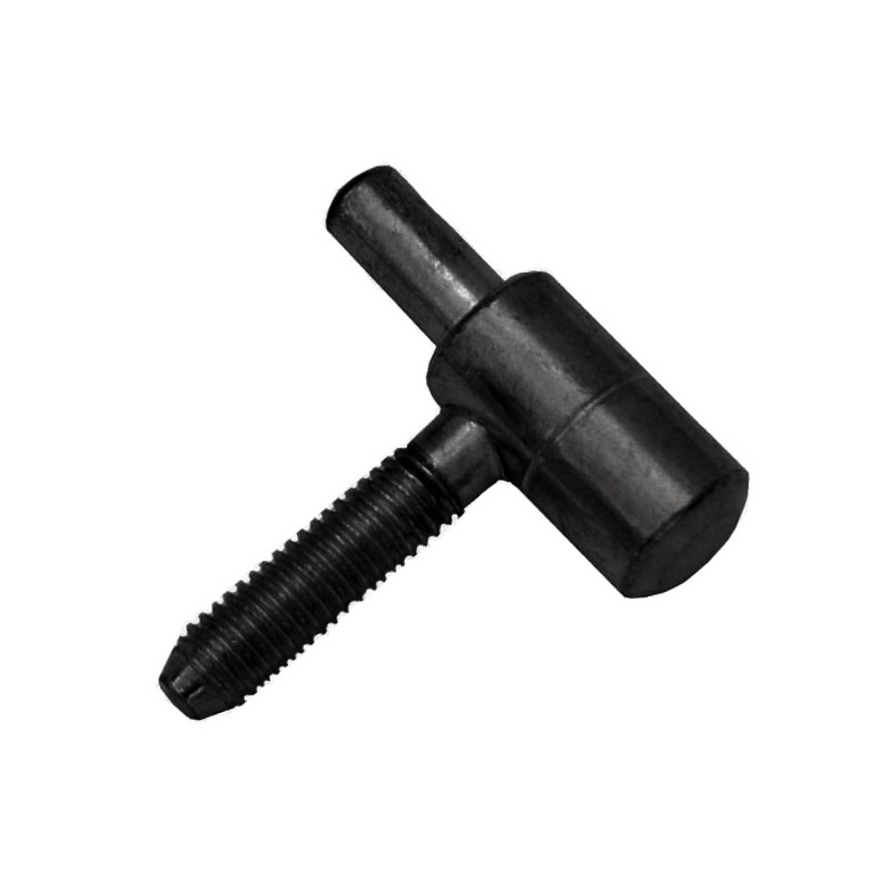 Zawias wkręcany fi. 9mm czarny część męska mod. 20