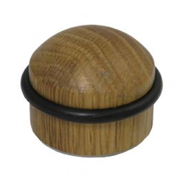 Odbój drewniany 34x28mm dąb odbojnik podłogowy mod. 412