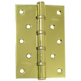 Zawias do drzwi 120x80mm stal mosiądzowany połysk splatany mod. 5008