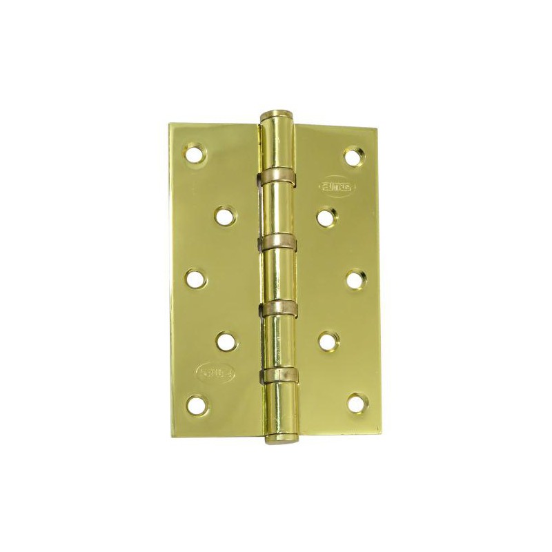 Zawias do drzwi 120x80mm stal mosiądzowany połysk splatany mod. 5008